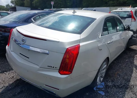2014 Cadillac Cts Luxury из США, поврежденный, VIN 1G6AX5SX5E0129451